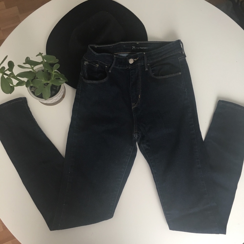 Levi’s high rise skinny